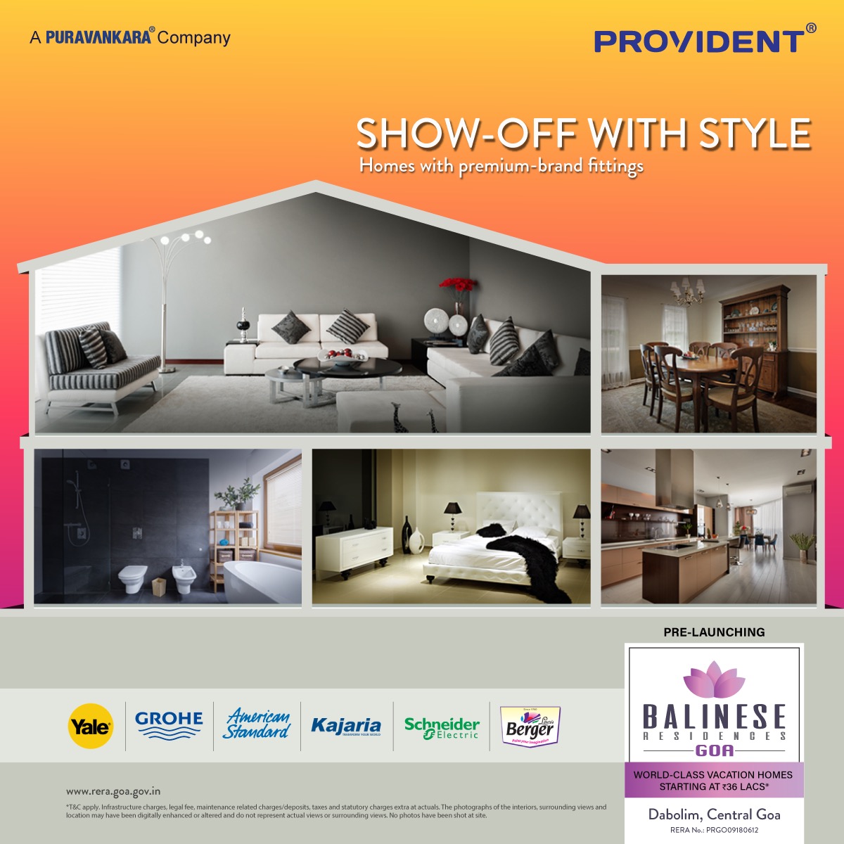 Provident Balinese Residences fitted with accessories from the best brands in the country Update
